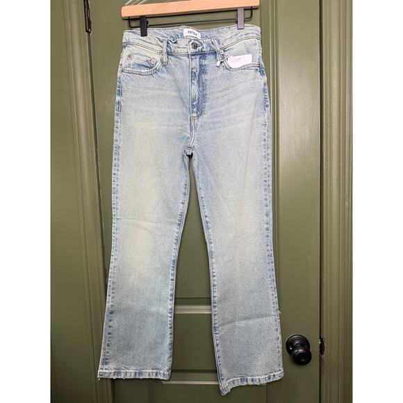 pistola Denim - NWT Pistola Lennon High Rise Crop Ankle Boot Jean Denim Desire Faded Women's 26